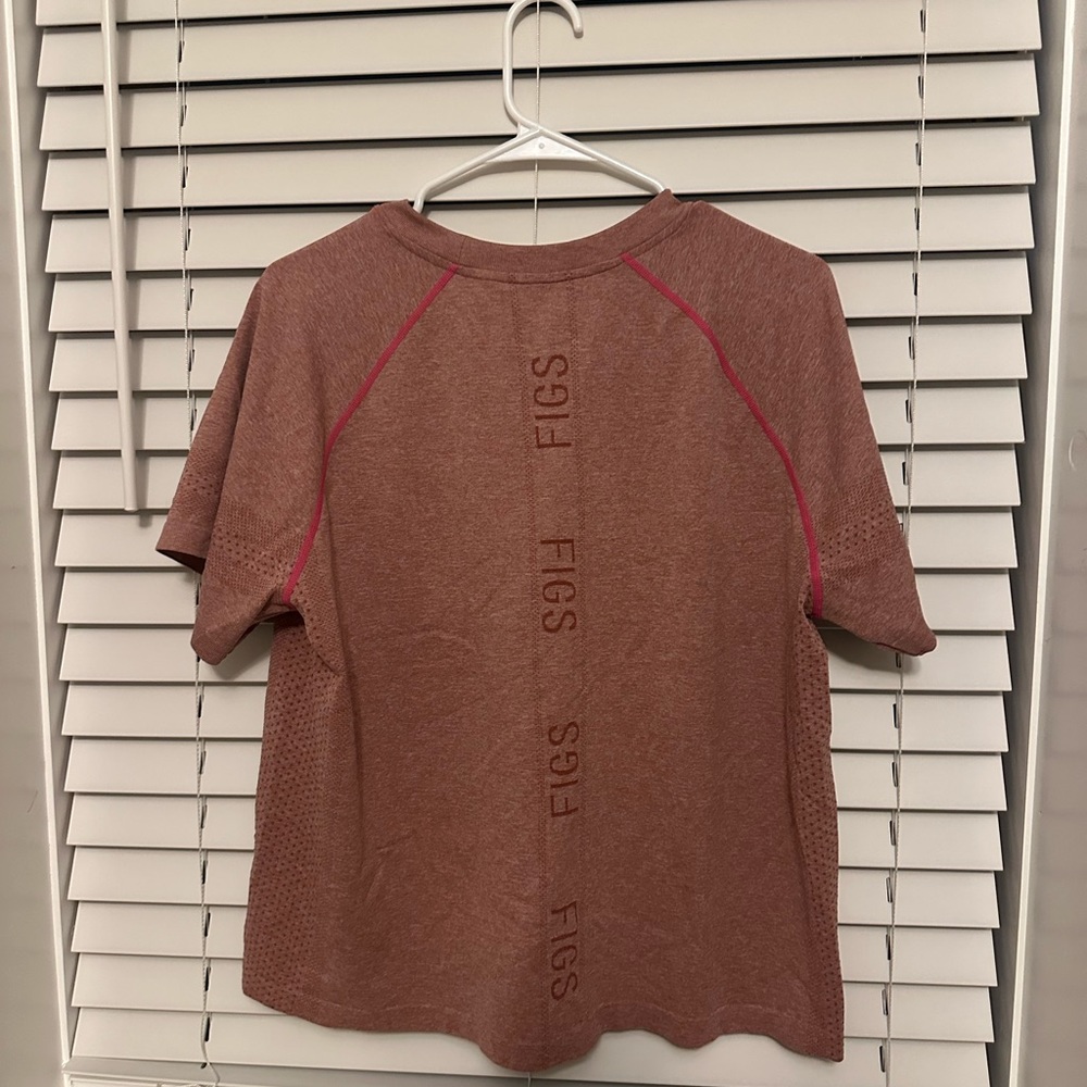 FIGS Salta Short Sleeve Underscrub Large Mauve